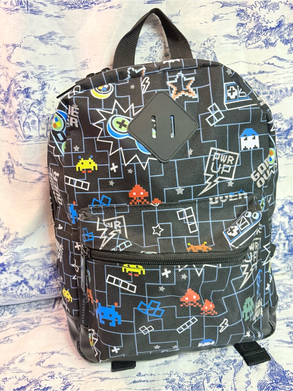 Jetstream Kids Gaming Pattern 12in Backpack